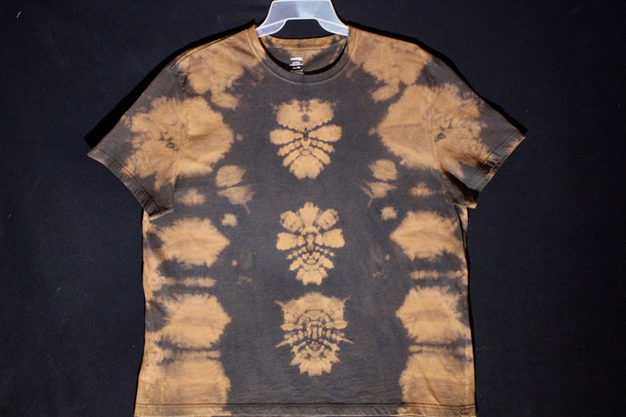 Men's reg. T shirt Monochromatic  XXL #2135 Scarab Totem design. $70