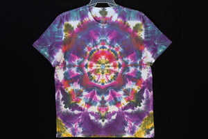 Men's reg. T shirt  Large #2285 Mandala design $80
