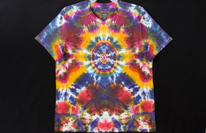 Men's reg., T shirt XL #2326 Volcano design $80