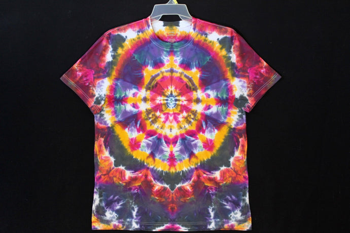 Men's reg. T shirt Large  #2390  Mandala design $80