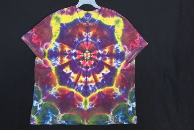 Men's reg. T shirt  4XL  #0779  Mandala design  $100