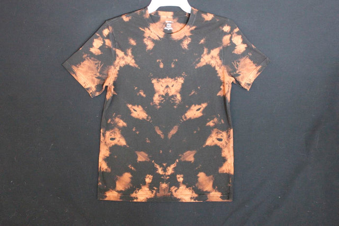 Men's reg. T.shirt M Monochromatic #0434 Negative Space Chevron Design $80