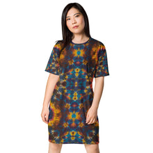 Load image into Gallery viewer, 'The Sorcerer's Tower' T-shirt dress