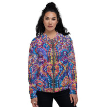 Load image into Gallery viewer, 'Totem Matrix' Unisex Bomber Jacket (Polyester)