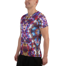Load image into Gallery viewer, Gargoyle Guardian' All-Over Print Men's Athletic T-shirt (Slim Fit)
