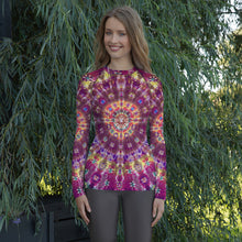 Load image into Gallery viewer, Fall Phantasm' Women's Rash Guard