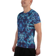 Load image into Gallery viewer, Heavenly Host' All-Over Print Men's Athletic T-shirt (Slim Fit)