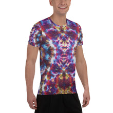 Load image into Gallery viewer, Gargoyle Guardian' All-Over Print Men's Athletic T-shirt (Slim Fit)