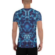 Load image into Gallery viewer, Heavenly Host' All-Over Print Men's Athletic T-shirt (Slim Fit)