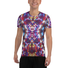 Load image into Gallery viewer, Gargoyle Guardian' All-Over Print Men's Athletic T-shirt (Slim Fit)