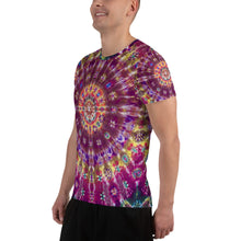 Load image into Gallery viewer, Fall Phantasm' All-Over Print Men's Athletic T-shirt (Slim Fit)