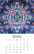 Load image into Gallery viewer, Courtenay Tie Dye Calendar 2026