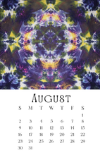 Load image into Gallery viewer, Courtenay Tie Dye Calendar 2026