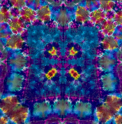 'Cirque du Tie Dye' art panel 28