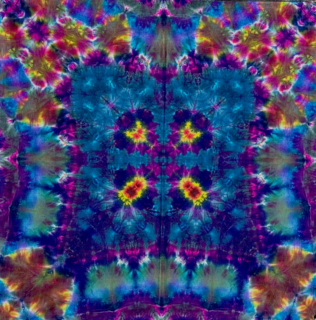 'Cirque du Tie Dye' art panel 28