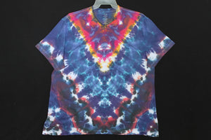 Men's reg. T shirt XXL #1433 Chevron design $80