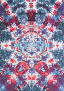 'Space and Time Navigator' art panel Mandala  30"X 22" #1577