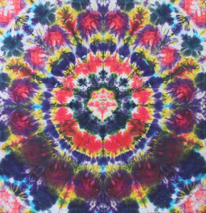 'Bright and Happy' Mandala 22"X 22"  #1582