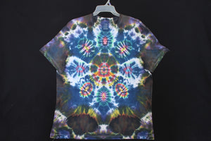 Men's reg. T shirt XXL #1619 Mandala with Scarabs design $100