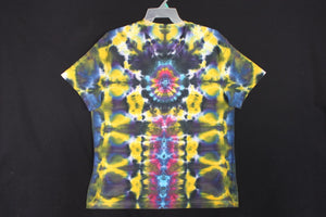 Men's V neck Stretch T shirt XL #1629 Lighthouse design $85