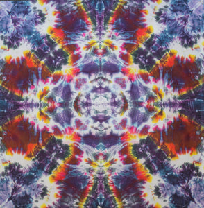 'Fire Engine' Mandala 22"X 22"  #1665