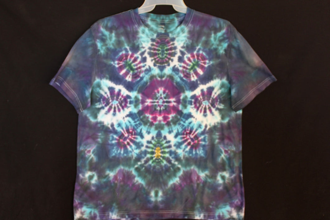 Men's reg. T shirt XL #1879 Mandala with Scarabs design $100