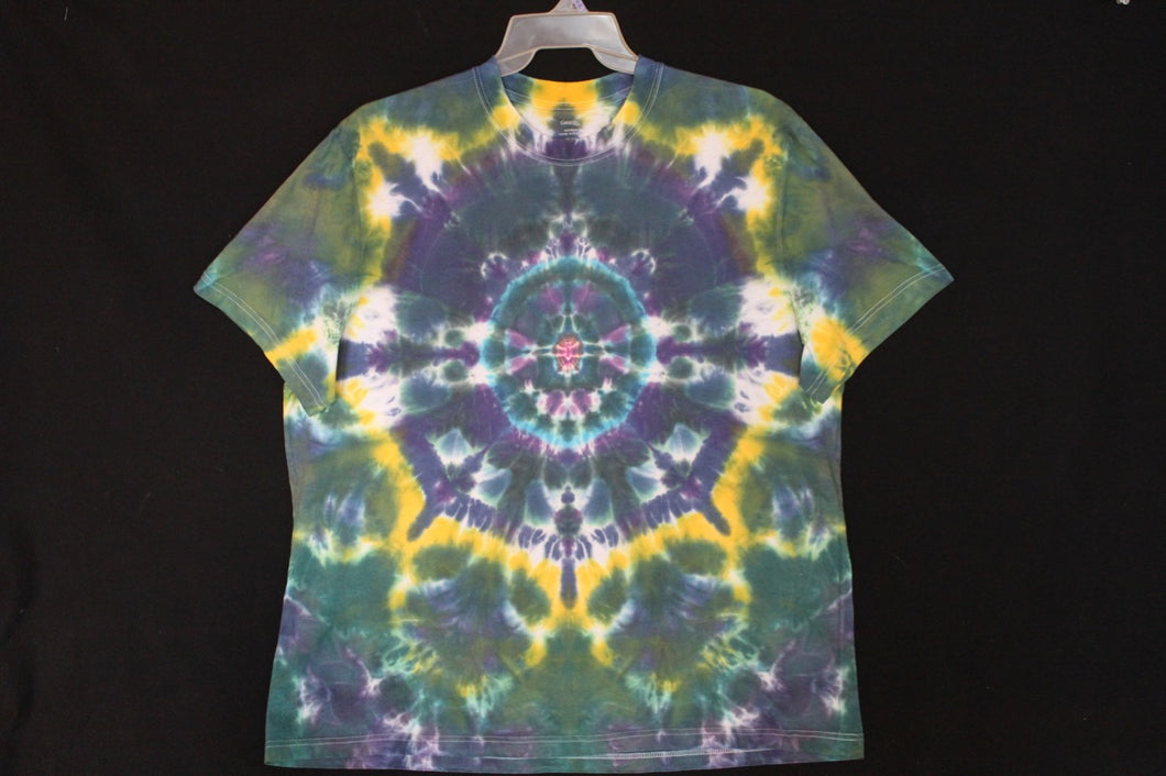 Men's reg. T shirt XXL #1903 Mandala design $85