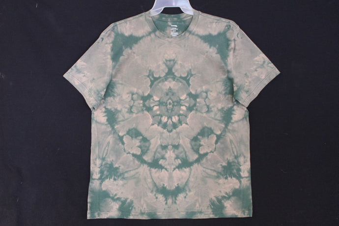 Men's reg. T shirt Monochromatic XL  # 1975 Mandala design $80