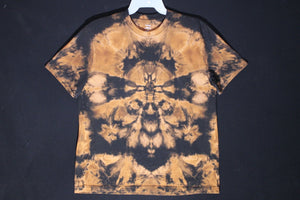 Men's reg. T shirt Large Monochromatic #2142 Mandala design $80