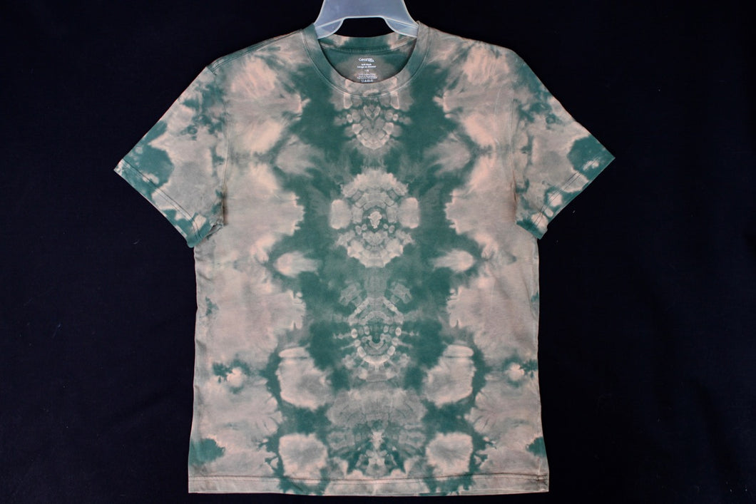 Men's reg. T shirt Monochromatic Large #2173 Scarab Totem design $80