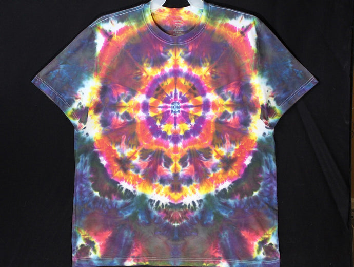 Men's stretch T shirt XL #2190 Mandala design $80