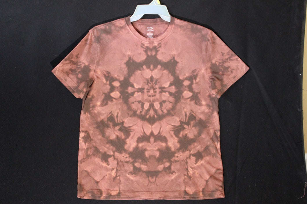 Men's reg. T shirt Monochromatic Large #2240 Mandala design $80
