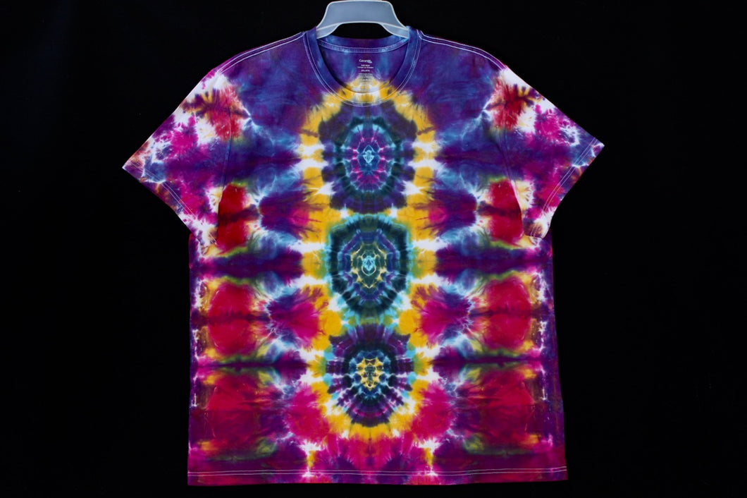 Men's reg. T shirt XXL #2521 Scarab Totem trio design $85