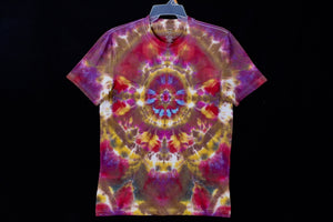 Cotton T shirt Medium #2717 Mandala design $80