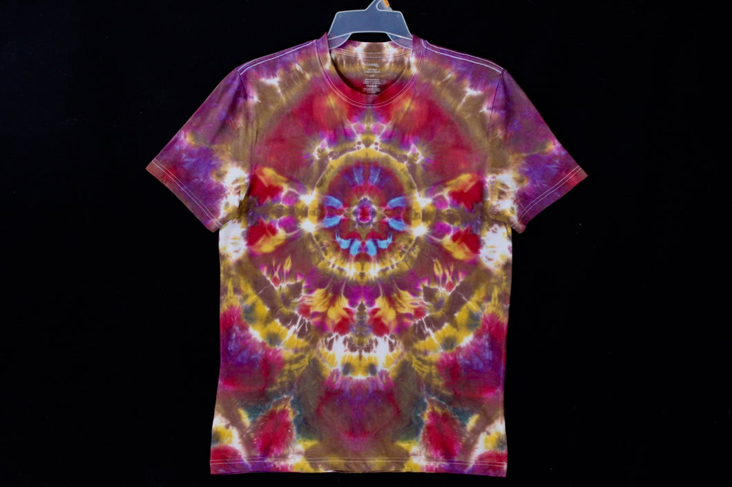 Cotton T shirt Medium #2717 Mandala design $80