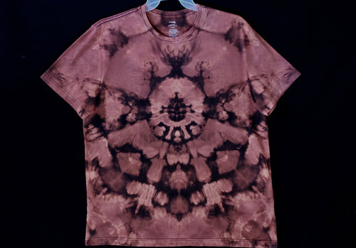 Reg. Cotton T shirt Large #2767 Mandala design $80