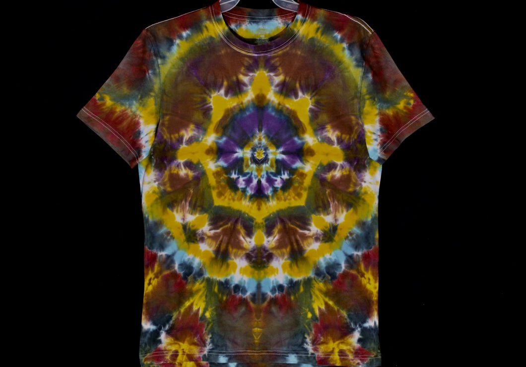 Reg. cotton T shirt Medium #2845 Mandala design $80