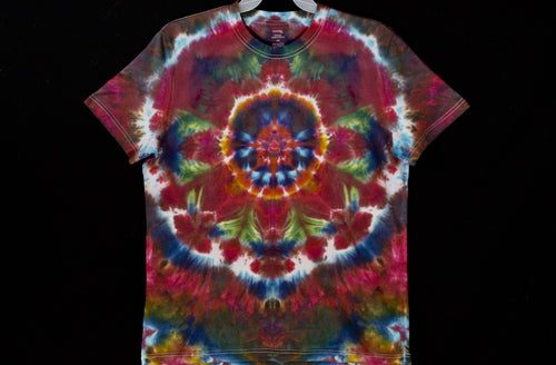 Reg. cotton T shirt Large #2885 Mandala design $80