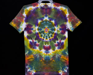 reg. cotton T shirt Small #2830 Mandala design $80