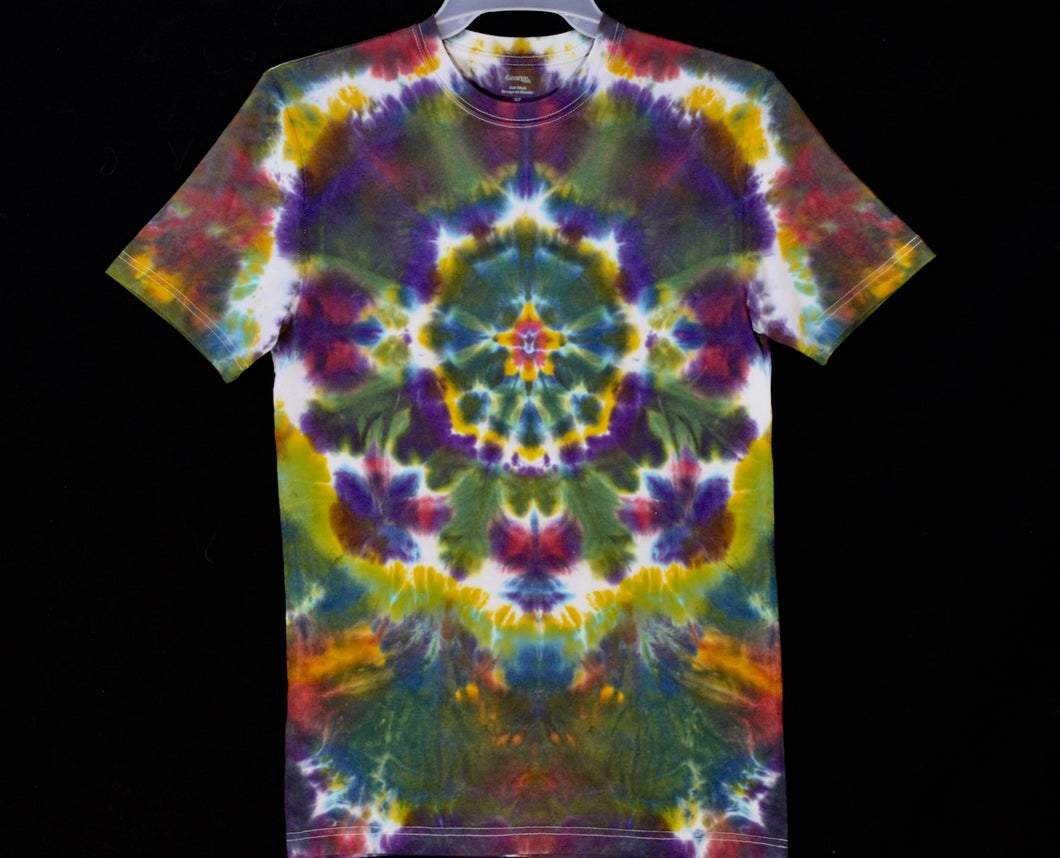 reg. cotton T shirt Small #2830 Mandala design $80