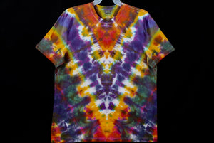 Reg. Cotton T shirt XL #2927 Chevron design $80