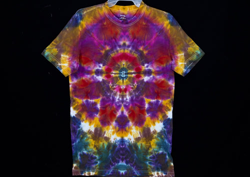 Reg. Cotton T shirt Small # 3071 Mandala design $80