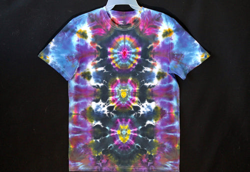 Reg. Cotton T shirt Medium #3189 Tri Scarab Totem design $80