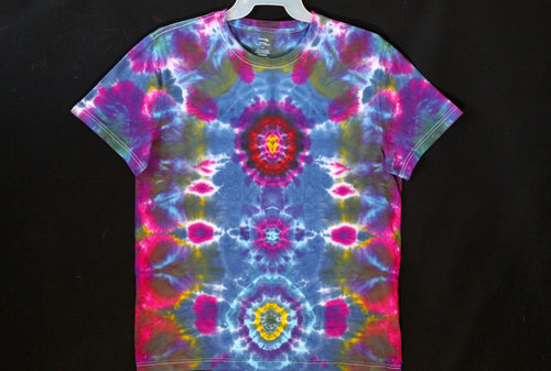 Reg. Cotton T shirt Large #3190 Tri Scarab Totem design  $80