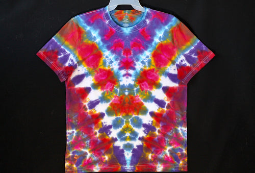 Reg. Cotton T shirt Large # 3194 Chevron design $80