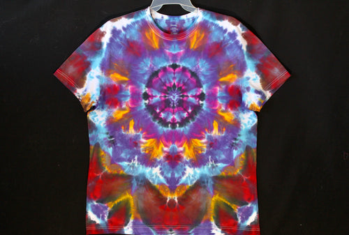 Reg. Cotton T shirt XL #3198 Mandala design $80