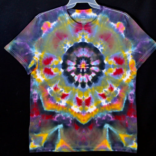 Reg. Cotton T shirt Large #3207 Mandala deign $80