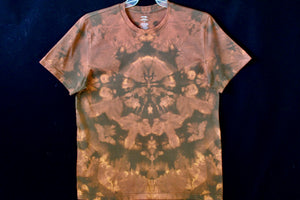 Reg. Cotton T shirt Large  # 3291   Mandala design $80