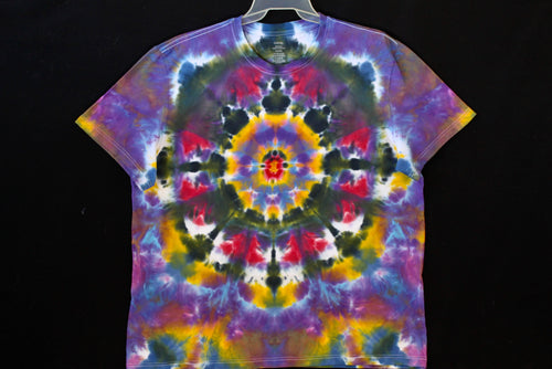 Reg. Cotton T shirt  XXL #3341 Mandala design $85