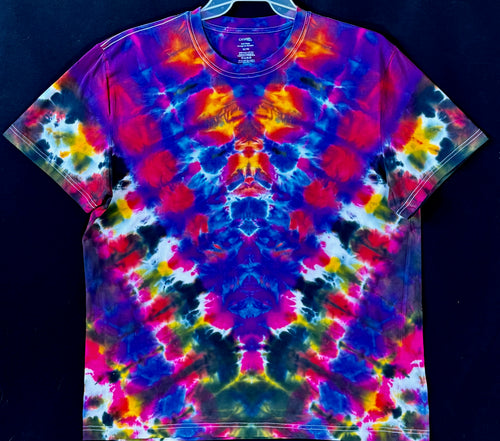 Reg. Cotton T shirt XL #4776 Chevron design $80